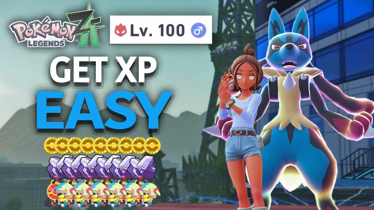 The EASIEST Way To Level Up Your Pokemon In Legends Z-A