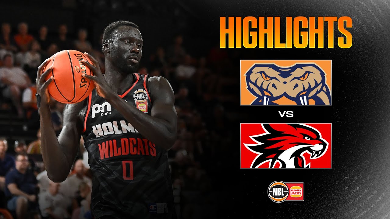 Cairns Taipans vs. Perth Wildcats - Game Highlights - Round 4 , NBL26 background