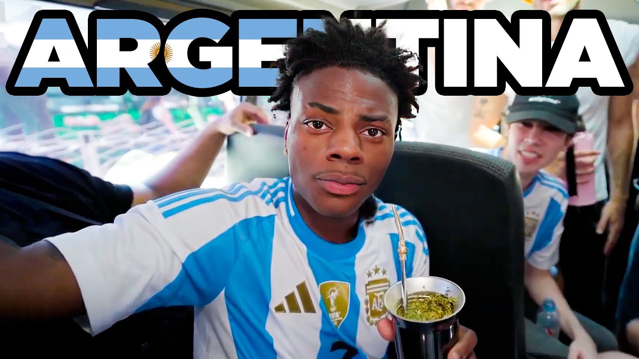 iShowSpeed's First Time in MESSI's Country! background