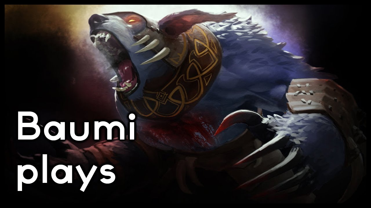 Dota 2 | BIG NEWS IN A BIG GAME!! | Baumi plays Ursa background