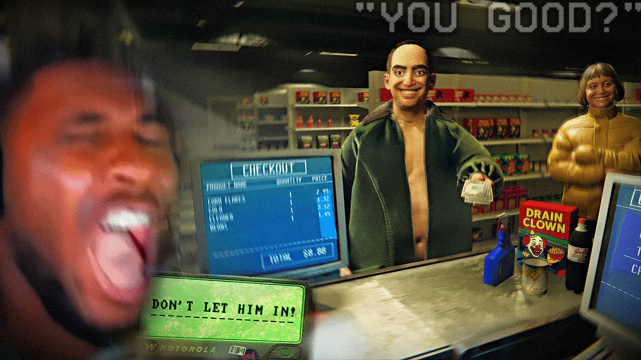 WE GOT HIRED TO CHECKOUT SKINWALKERS IN A GROCERY STORE FROM HELL (HELLMART DEMO)