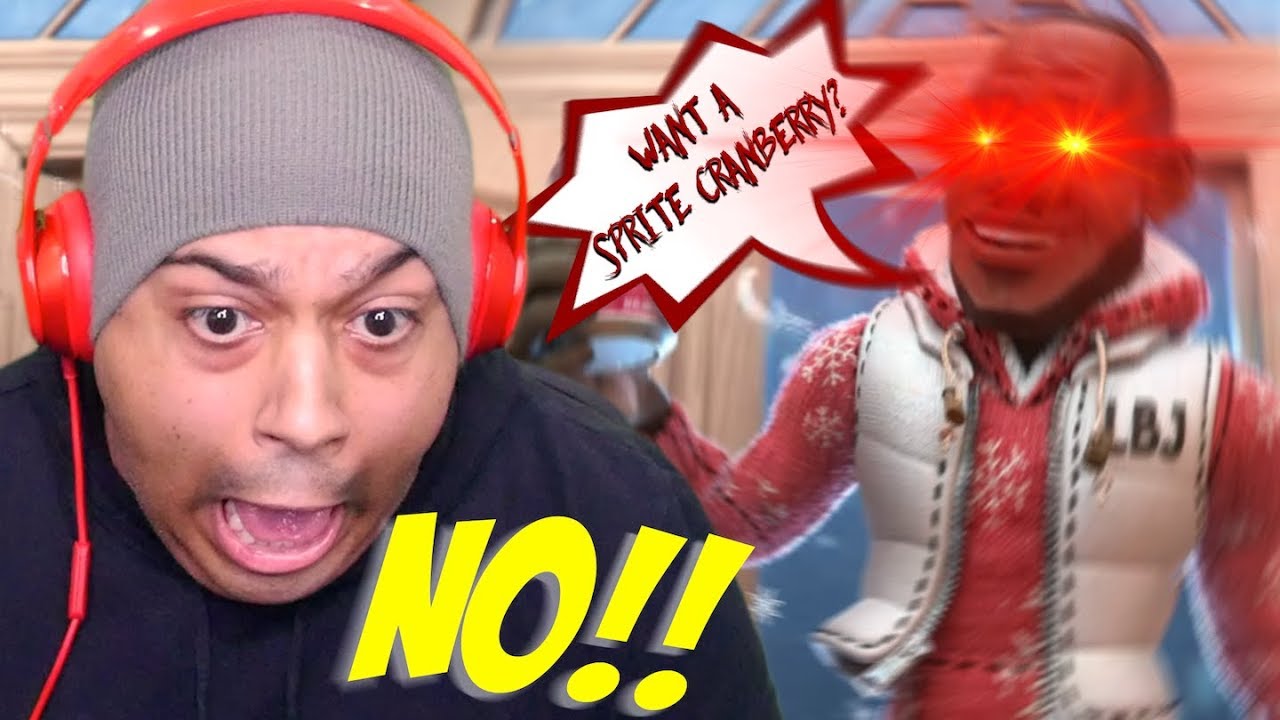 NO LEBRON JAMES, I DO NOT WANT A SPRITE CRANBERRY HORROR GAME