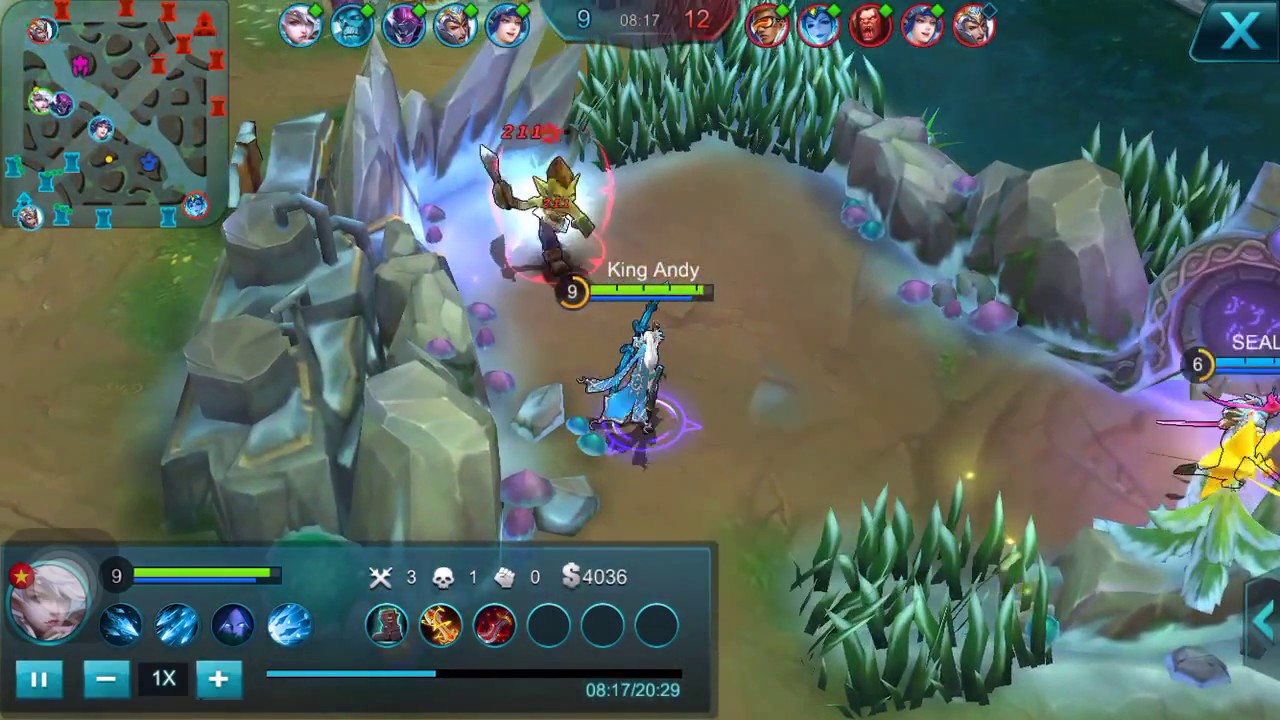 Mobile Legends: Mya ADC Rank Elite III background