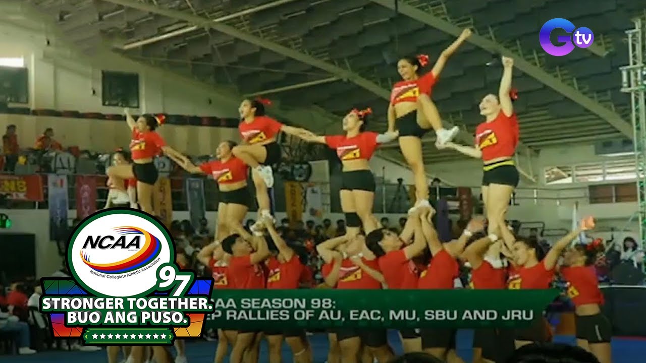 NCAA Season 98 | AU, EAC, MU, SBU, JRU Pep Rallies | Game On (Sept. 13)