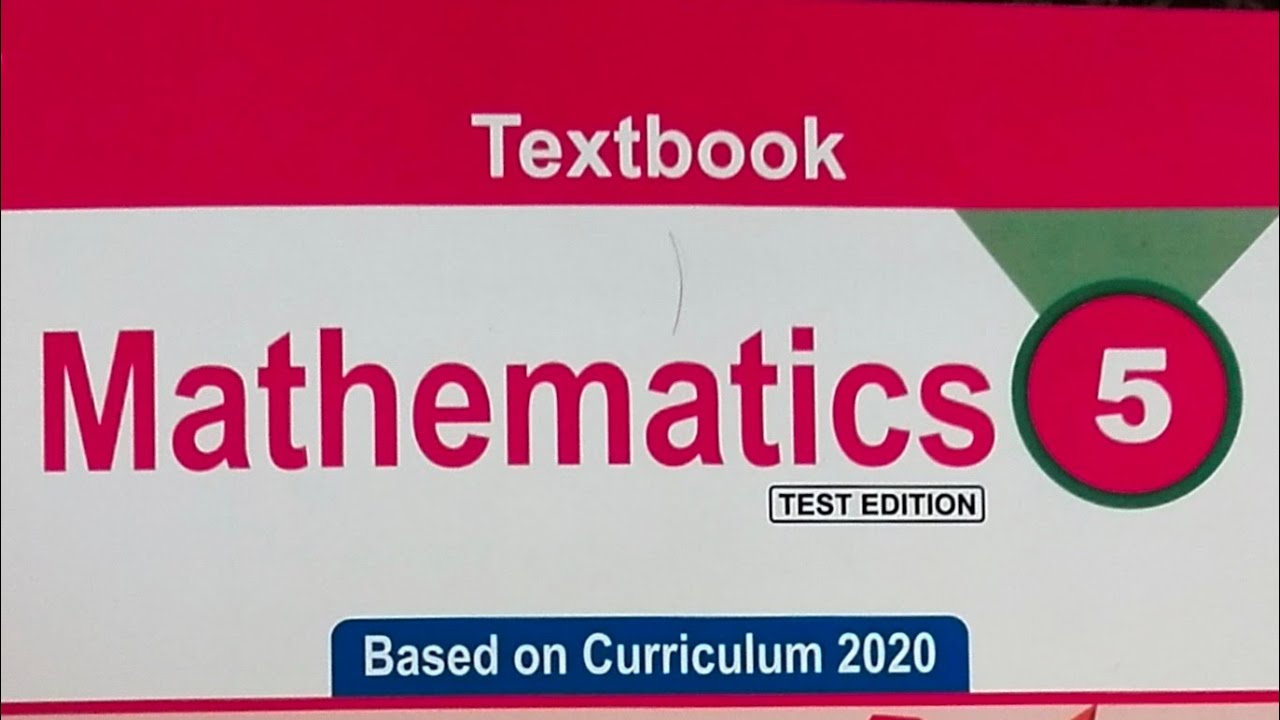 Class 5 new book mathematics kpk board peshawar