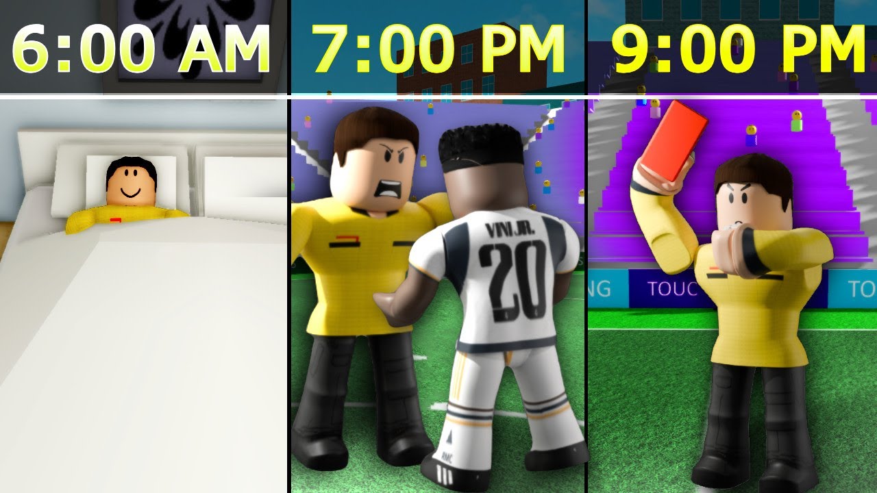 Day in the Life of a Touch Football Referee (Roblox) background