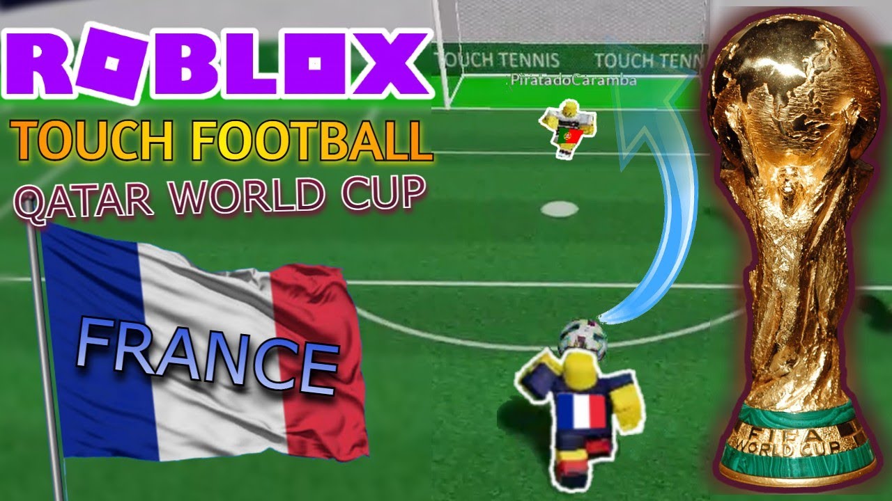 WINNING the Ballon d'OR in the TOUCH FOOTBALL WORLD CUP! (Roblox Touch Football, France) background