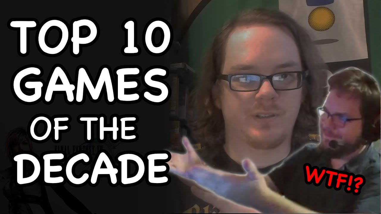 Dunkey Reacts to Top 10 Games of the Decade background