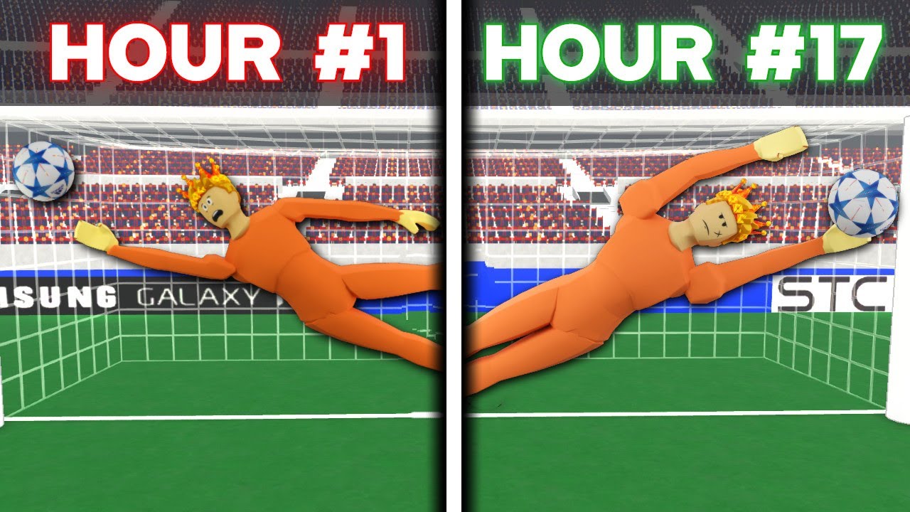 I Trained Goalkeeping for 24 HOURS in Realistic Street Soccer (Roblox) background