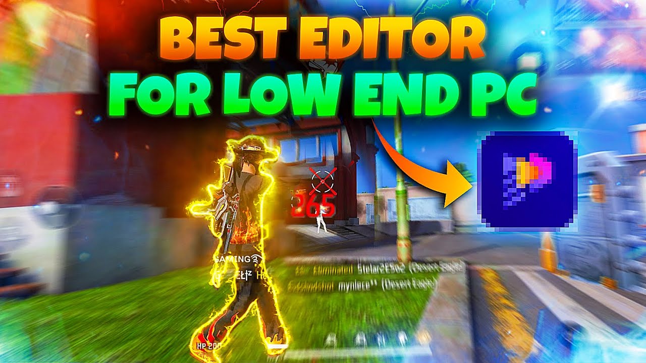 How to record and edit Free Fire videos in low end PC background