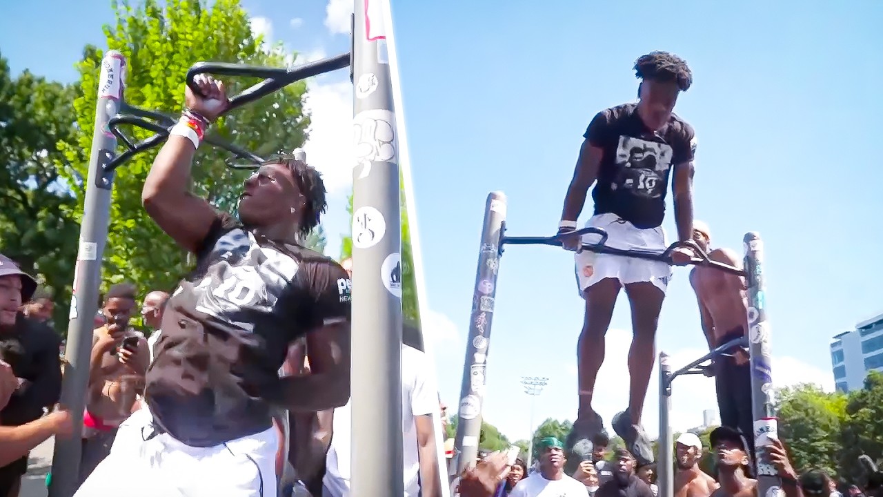 iShowSpeed Tries Calisthenics For The First Time! background