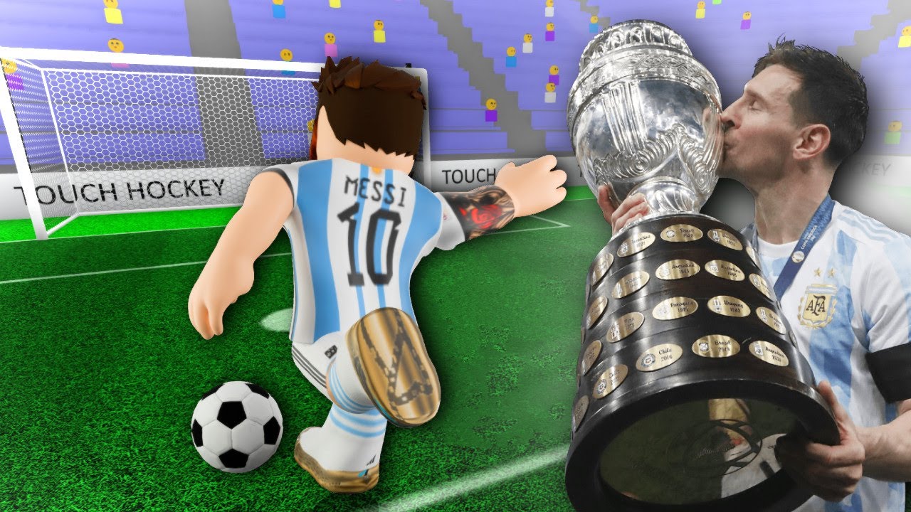 MESSI in Touch Football! background