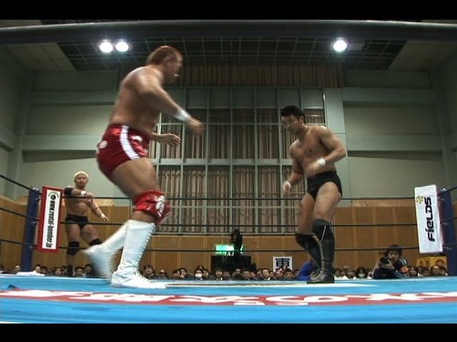 NJPW GREATEST MOMENTS TANAHASHI&OKADAvsYUJIRO&NAITO