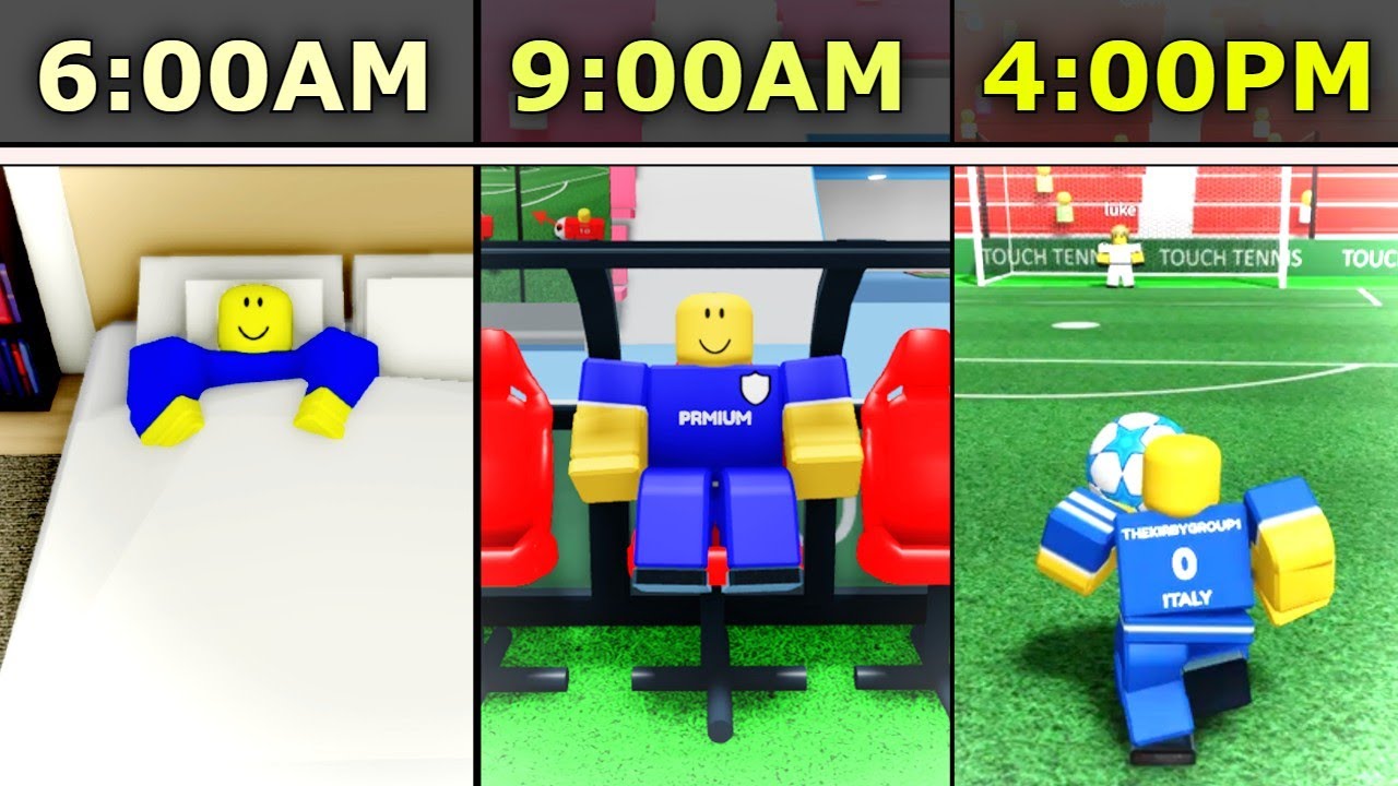 Day in the Life of a Touch Football Player (Roblox) background