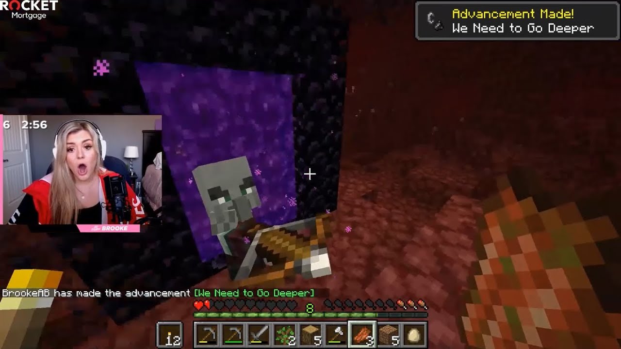 BrookeAB`s MOST watched Alltime Minecraft CLIPS | LIVESTREAM HIGHLIGHTS #74 | BEST OF TWITCH