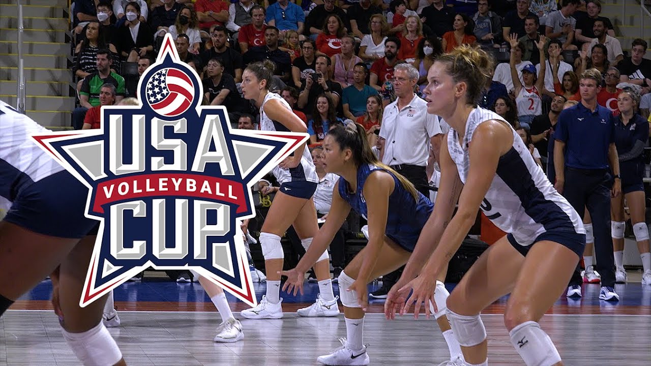 U.S. Women's National Team | 2022 USA Volleyball Cup | Match 2 Recap background
