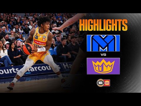 Melbourne United vs. Sydney Kings - Game Highlights - Round 7 , NBL26 background
