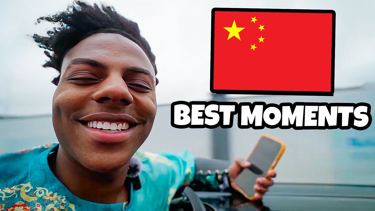 iShowSpeed visits CHINA! background