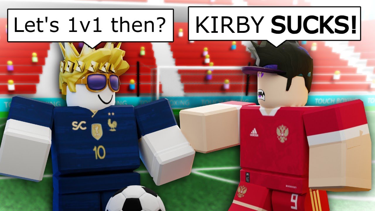 I Met My BIGGEST HATER... So I 1v1'd Him... (Touch Football Roblox)