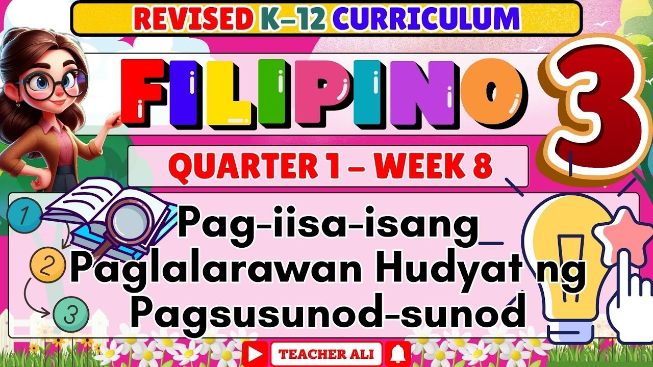GRADE 3 FILIPINO QUARTER 1 (REVISED K-12 CURRICULUM)