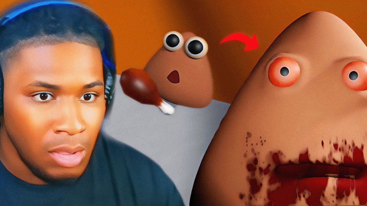 POU......WTF HAPPENED TO YOU? (Pou's Revenge) background