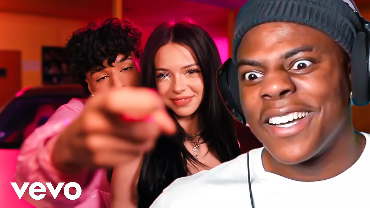 iShowSpeed Reacts to his *DISS TRACK* - Larray - Cancelled..😂 backdrop