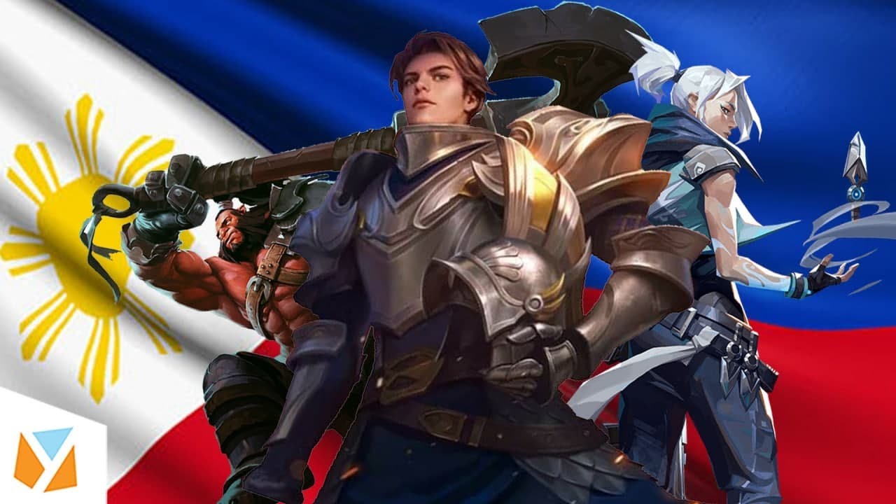 Top 10 Most Popular Online Games in the Philippines background