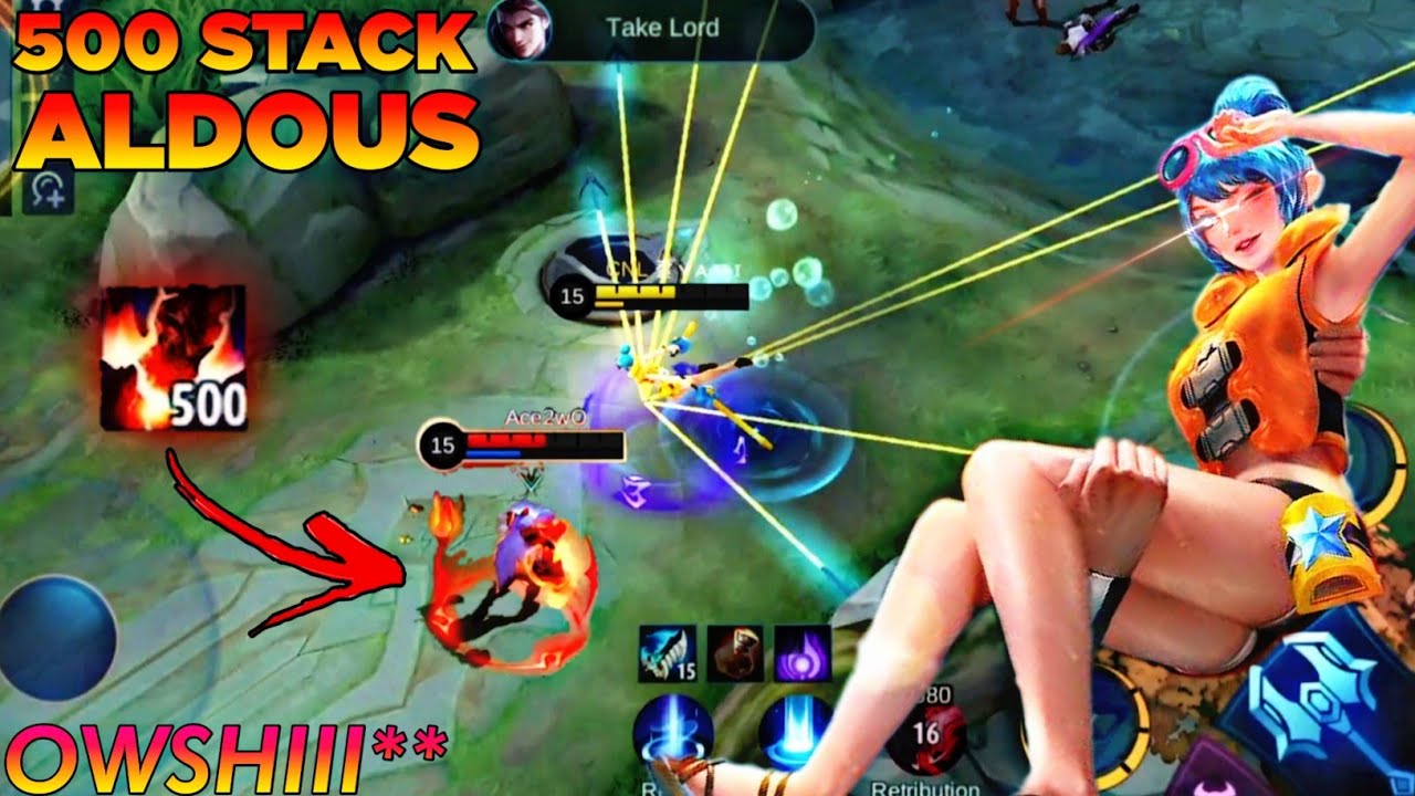 ALDOUS IN MAYHEM IS SO OP? LET'S SEE!! | FANNY MAYHEM MONTAGE | FREESTYLE KILL IN MAYHEM!! | MLBB background