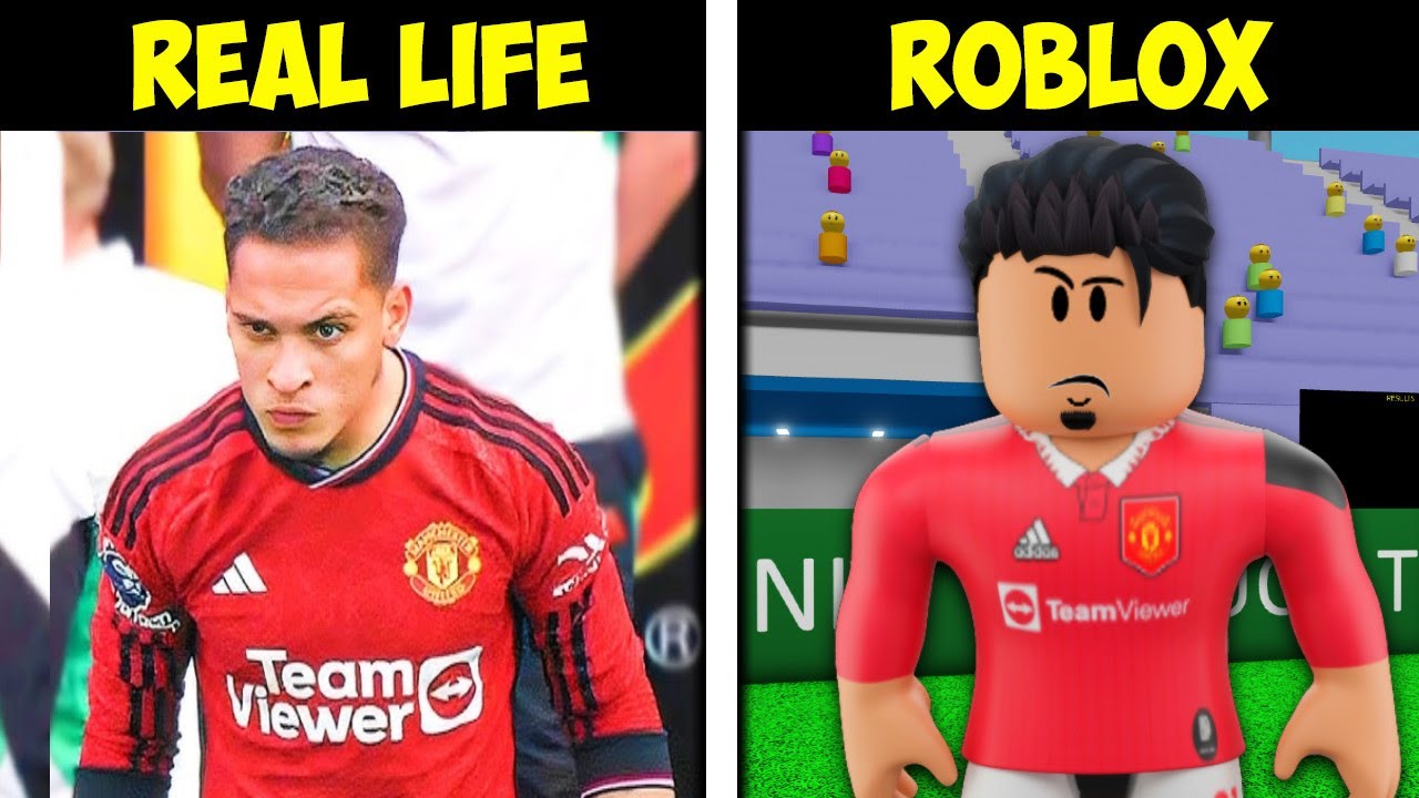 I Recreated MAN UNITED in Touch Football! (Roblox) background