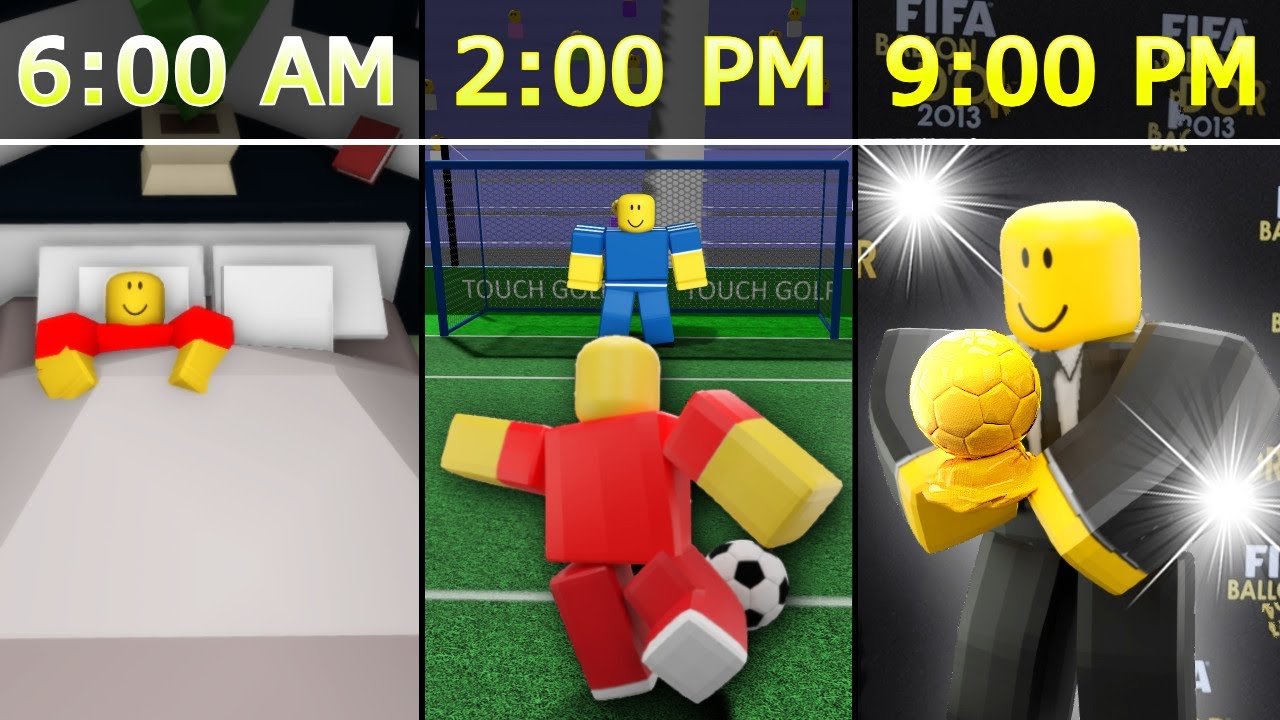 Day in the Life of the Touch Football GOAT (Roblox) background