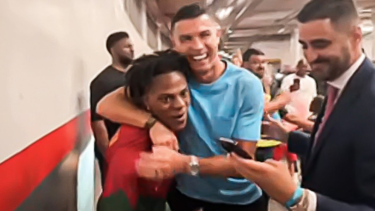 iShowSpeed Finally Meets RONALDO🇵🇹..🤯🤯