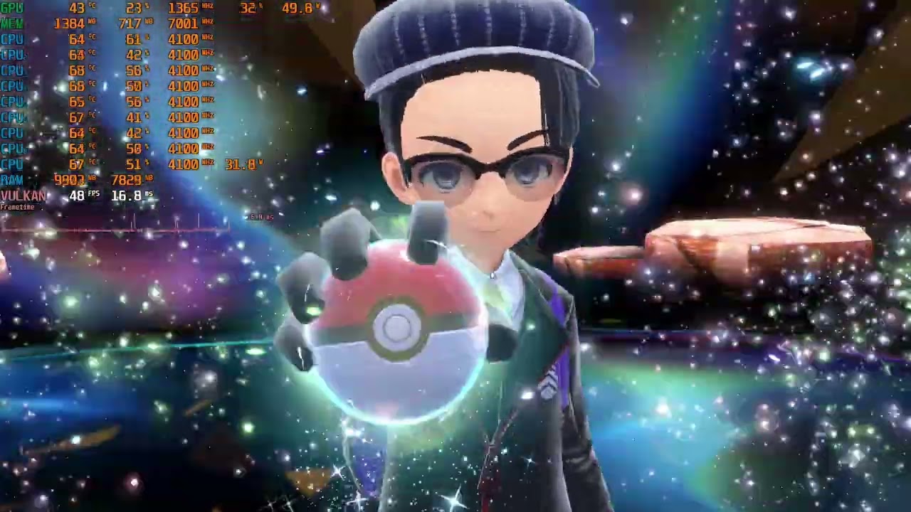 Pokemon Violet Online - "fps mod" - RTX 2060 - i3 10100f background