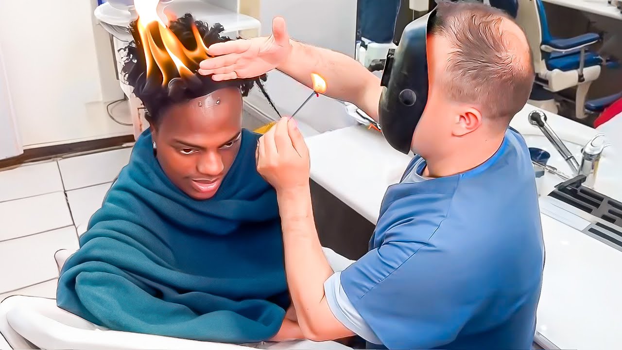 iShowSpeed gets a Turkish HAIRCUT (GONE WRONG..)ЁЯШ│ЁЯШВ background