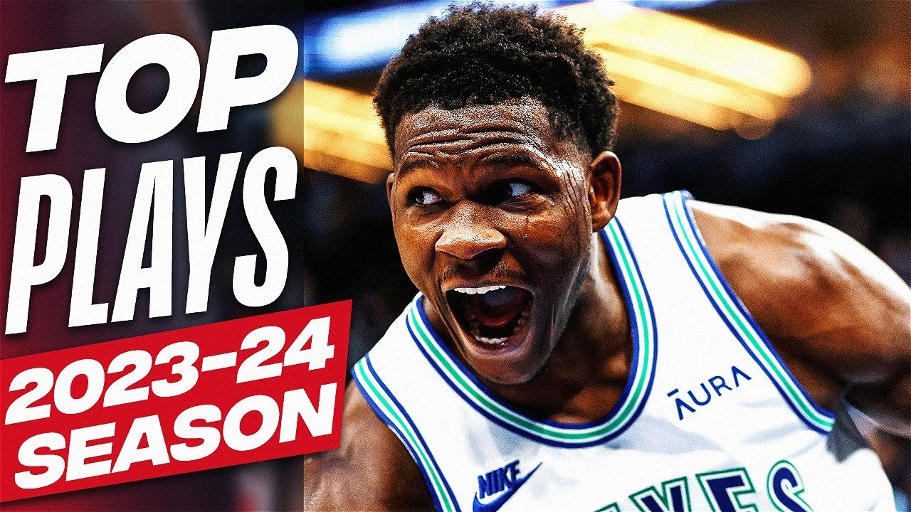 1 HOUR of the Top Plays of the 2023-24 NBA Season | Pt. 2 background