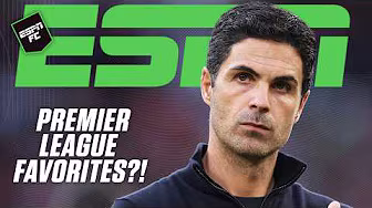 PREMIER LEAGUE TITLE RACE HEATS UP π₯ Are Arsenal clear favorites?! π | ESPN FC backdrop