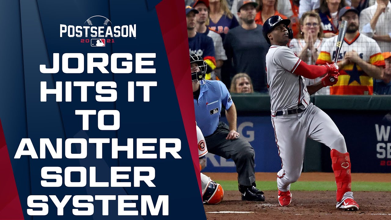 SOLER LEAVES THE BUILDING! Jorge Soler CRUSHES a homer to put the Braves up in World Series Game 6!