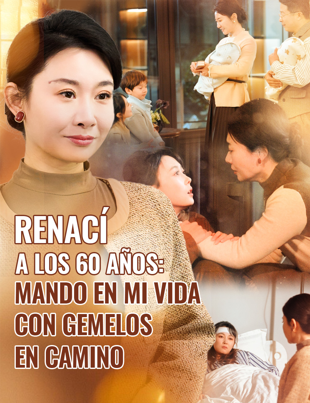 Renací a los 60 años: mando en mi vida con gemelos en camino poster