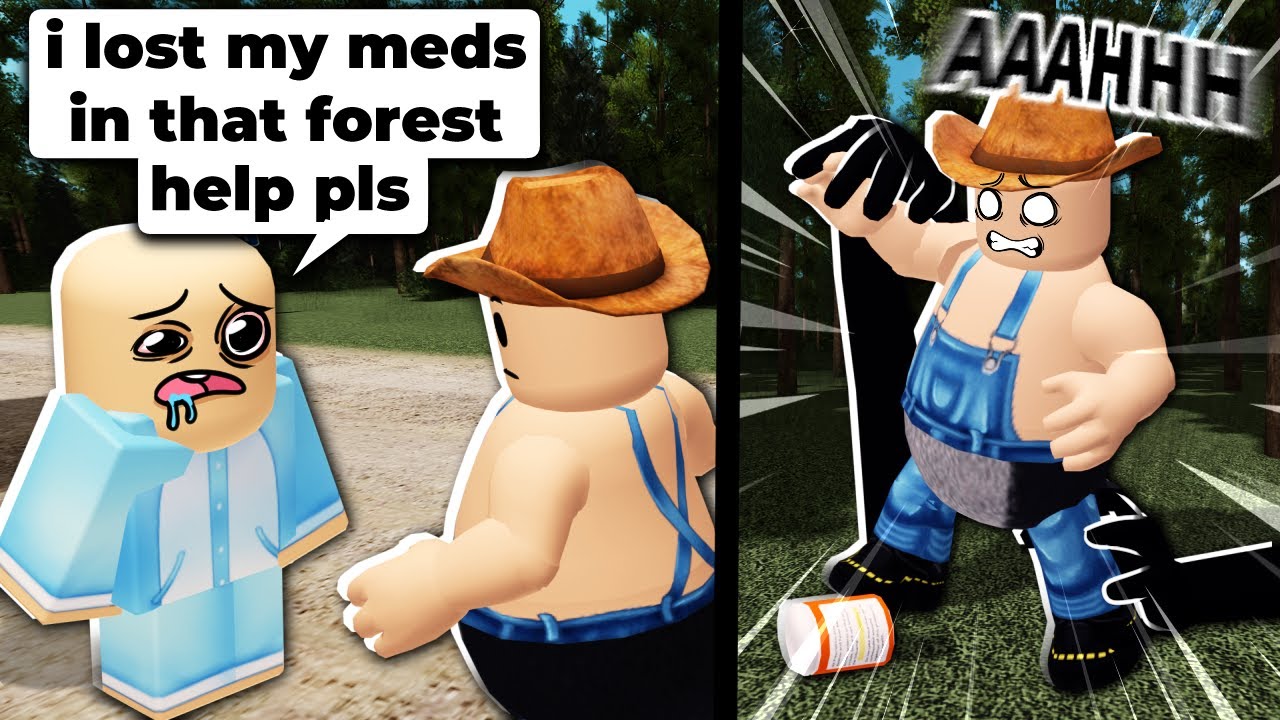 never help anyone in roblox... background