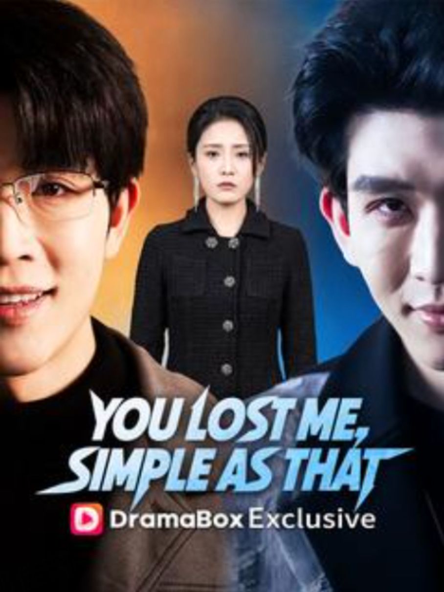 you lost me simple as that poster