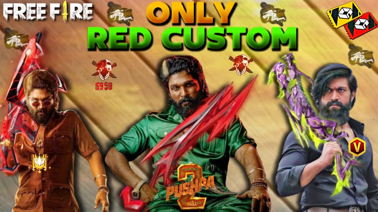 Pushpa 2 Free Fire Funny Dubbing | Pushpa 2 Free Fire Comedy | Pushpa 2 Allu Arjun