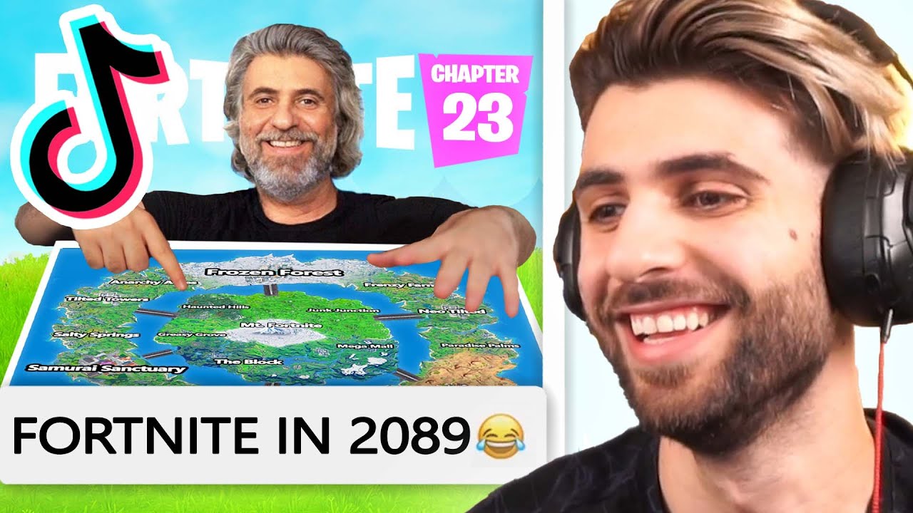 Reacting to Fortnite Tiktoks that SHOULDN'T exist... background