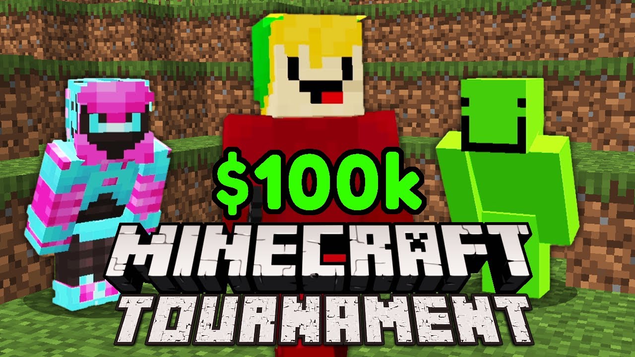 We won a $100,000 Minecraft Tournament background