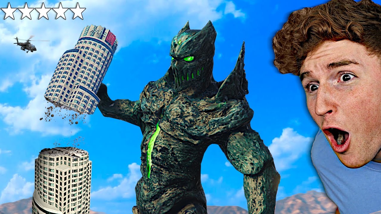 Playing As A MONSTER In GTA 5.. (Rampage Mod) background