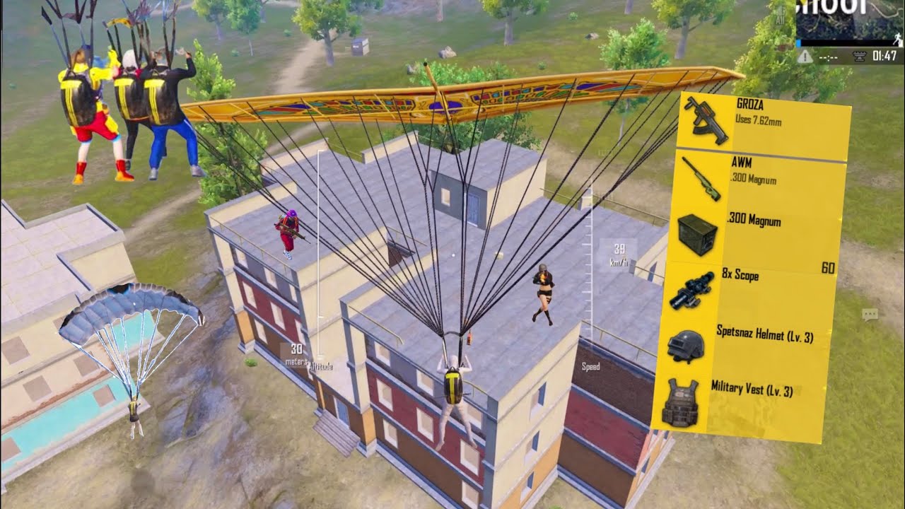 BEST LOOT GAMEPLAY TODAY in APARTMENTSπGROZA + AWM | PUBG Mobile background