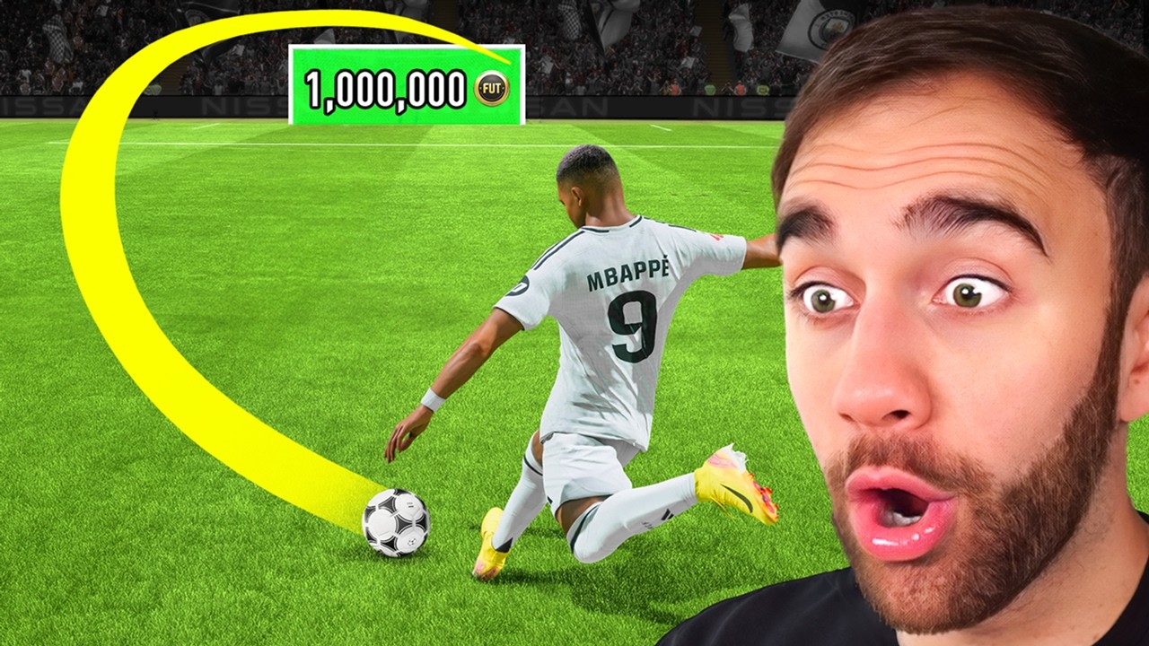 1 Long Shot Goal = Spend 1,000,000 Coins background