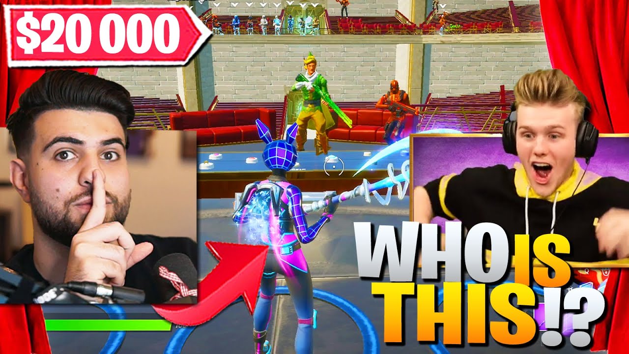 I SNUCK INTO Lachlan's $20 000 Trio Fashion Show World Cup! (Fortnite Battle Royale)