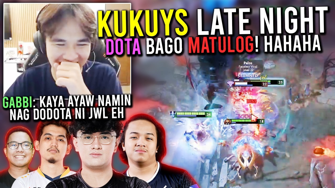 "GABBI LATE NIGHT DOTA WITH KUKUYS!"🤣 - OPEN COMMS DISCORD!🤣