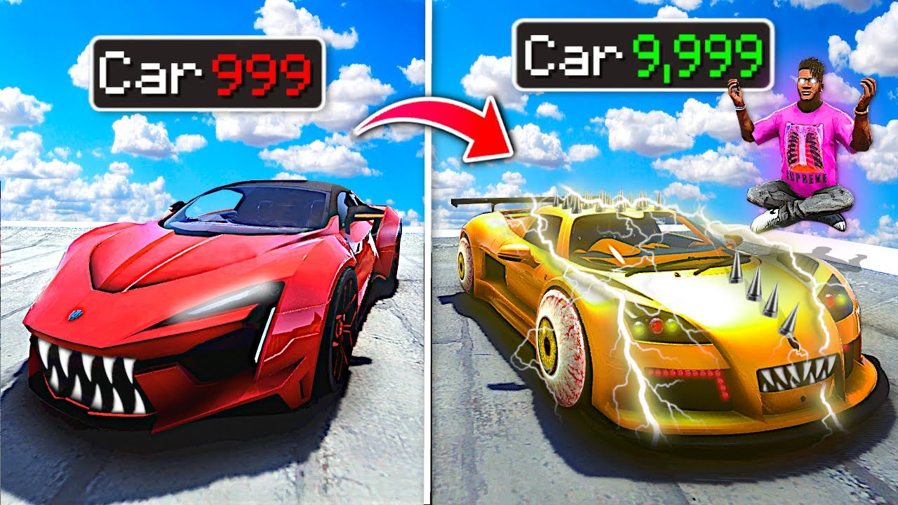 Upgrading GOD CARS To SUPERGOD CARS In GTA 5! background