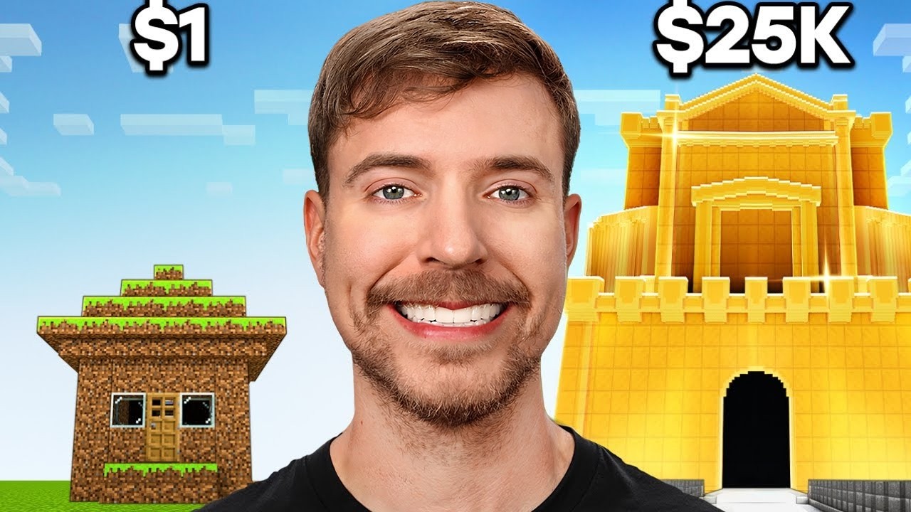 $1 vs $25,000 Build Challenge background