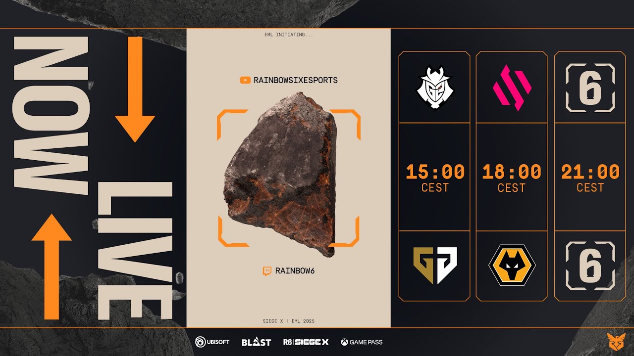 BLAST R6 | EML 2025 - Stage 2 // Playoffs Day 3 background